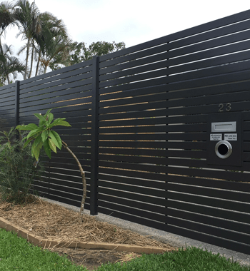 Aluminium Slat Fencing