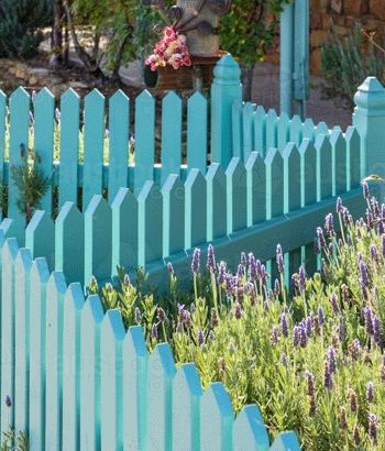 fencing to suit landscaping