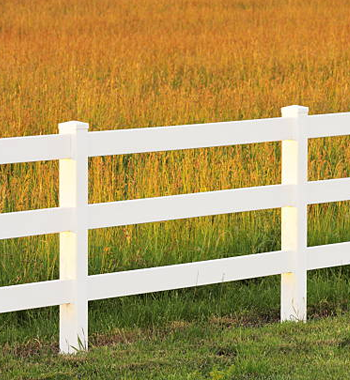 types of timber fencing - post rail