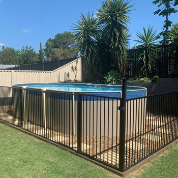 safety fence for above ground pool