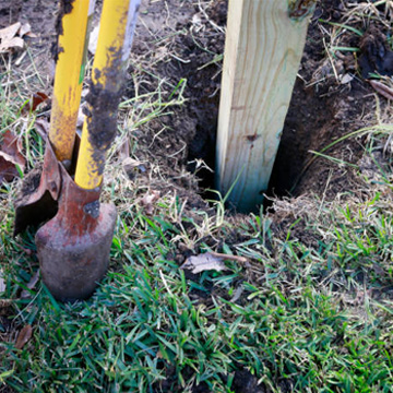 proper fence installation
