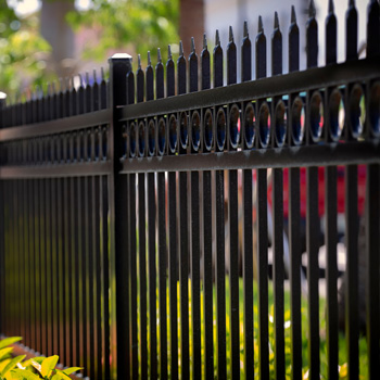 Powder-Coated Fencing