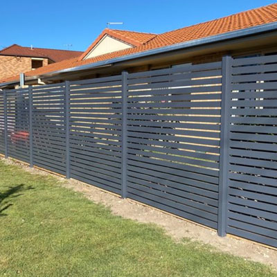 Aluminium Slat Fencing