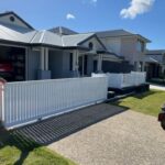 Supply and installed vertical aluminium slat fencing