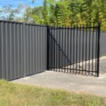 Monument colorbond fencing installed