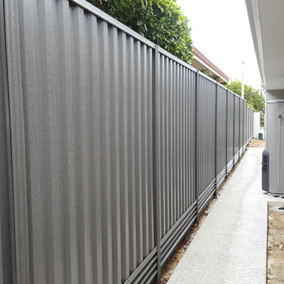 Reasons colour fading appears uneven across Colorbond fencing