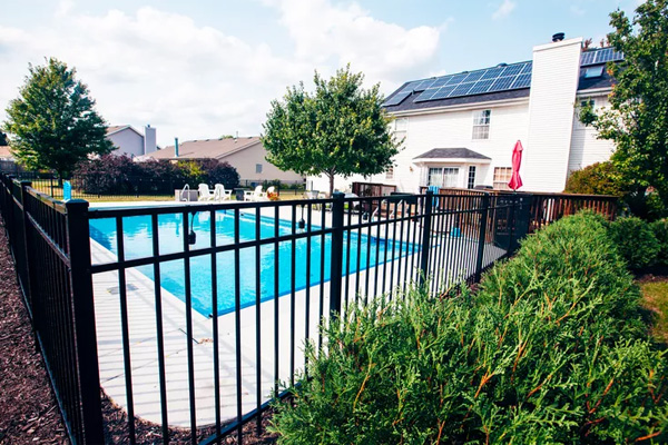 pool fencing landscaping