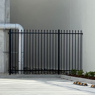 Palisade fencing is a great option for commercial fencing needs