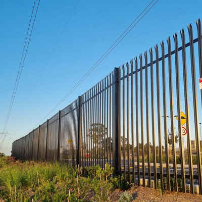 Palisade Fencing Is Used in High-Risk Sites - physical deterrence