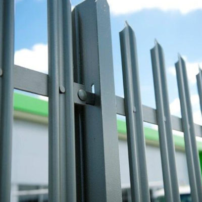 Palisade Fencing Is Used in High-Risk Sites - structural strength
