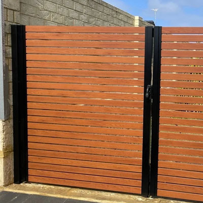 Timber-Look Fencing Without the Ongoing Timber Upkeep - Aluminium timber-look fence