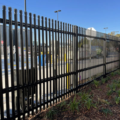What Type of Steel Fence Is Right for Your Property - Palisade commercial fencing