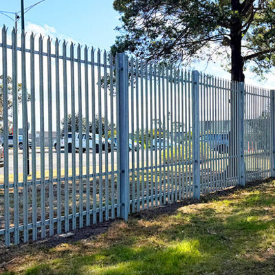 Palisade or Chain Link Fencing - Palisade fence