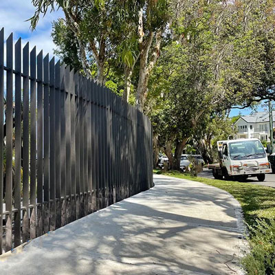 Palisade or Chain Link Fencing - Street Palisade Fencing