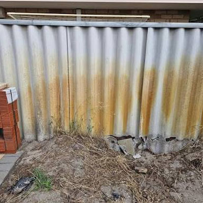 Does Colorbond Fencing Rust - Colorbond fence replacement