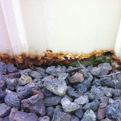 Does Colorbond Fencing Rust - Rusted colorbond fence