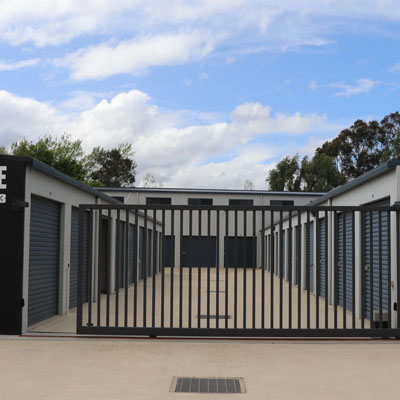 Security Fencing for Car Yards and Storage Sites - Storage site gate access