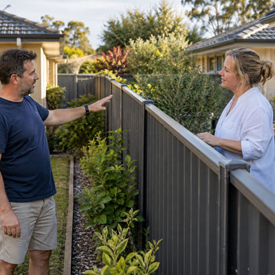 Who Pays for a Dividing Fence in Queensland - Discussion over fence